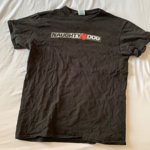 Naughty Dog logo tee
